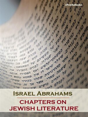 cover image of Chapters on Jewish Literature (Annotated)